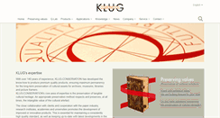 Desktop Screenshot of klug-conservation.com