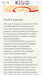 Mobile Screenshot of klug-conservation.com